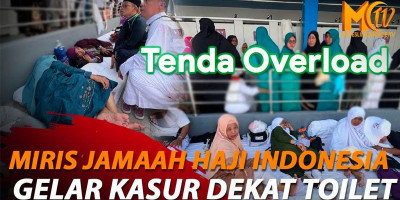 Nasib Pilu Jamaah Haji Tidur di Samping Toilet