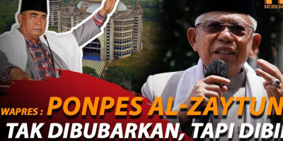 Ponpes Al-Zaytun Tidak Jadi Dibubarkan